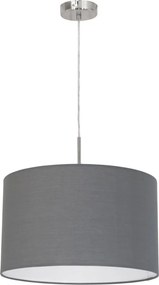 EGLO 31573 PASTERI Ernyős Függesztett Lámpa Fehér, Szürke E27 IP20