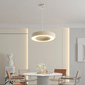 BRILAGI - Dimmelhető LUMIX LED csillár, 48 W, 230 V, 3000–6000 K, bézs, átmérő 50 cm + távirányító