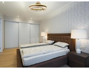 Brilagi - LED Dimmelhető felületre szerelhető csillár LED/86W/230V 3000-6500K arany + távirányító