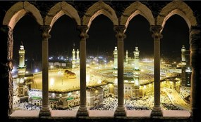 Fotótapéta flizelina Kaaba Mekka Al-Haram spiritualitás szentség 350x250 +ragasztó