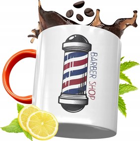 Narancssárga Bögre Fodrásznak Fodrász Ajándék fényképes nyomtatással