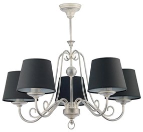 Jupiter 1159 - AK5 - Mennyezeti függesztékes lámpa ARKADA 5xE27/60W/230V