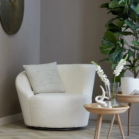 Rattan kerek tárolóasztal szett 2 db-os ø 56 cm Colon – Light &amp; Living