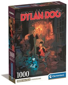 Dylan Dog Library 1000 db-os Compact puzzle Clementoni