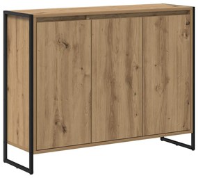 Oldalsó szekrény Művészi tölgy 96,5 x 30 x 75 cm Faanyag