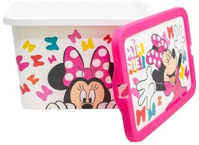 Disney Minnie Edgy Bows műanyag tároló doboz 7 L