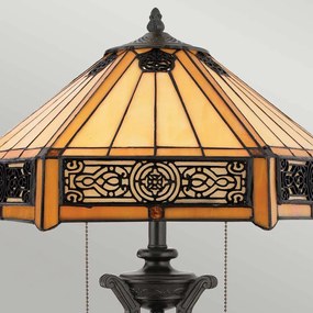 Quoizel INDUS QZ-INDUS-TL Asztali lámpa 2x60W/E27