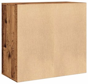 régi fa szerelt fa pipereszekrény 80 x 40 x 75 cm