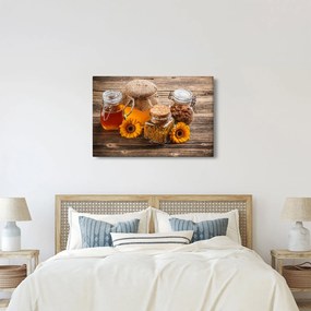 Kép - Csendélet mézes csészékkel (90x60 cm)