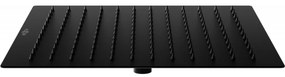 Mexen Slim rozsdamentes acél zuhanyfej 30 x 30 cm, fekete, 79130-70