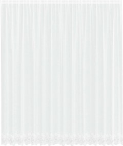 vidaXL Csipkés Függöny függönyökkel Fehér 260 x 400 cm Poliészter