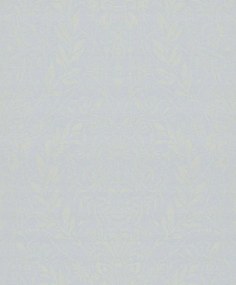 Kék Tapéta Szürke Fényes Mintás Növényi Díszek Tapéta