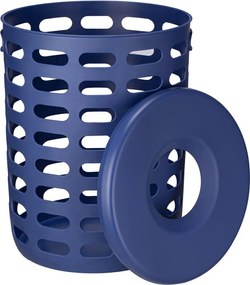 Kék műanyag szennyeskosár Korie – Blomus