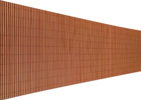 Kerti térelválasztó, barna, 300x100 cm, ABEO