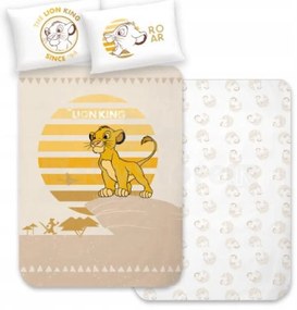 Disney Az Oroszlánkirály Roar gyerek, ovis ágyneműhuzat 100×135cm, 40×60 cm