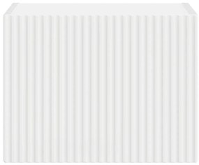 vidaXL TV Fali Szekrény Fehér 60 x 31 x 29.5 cm Faanyag