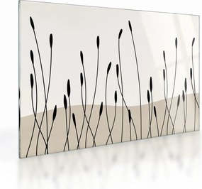 Üveg kép - Grafikus rét N⁰3 (70x50 cm)