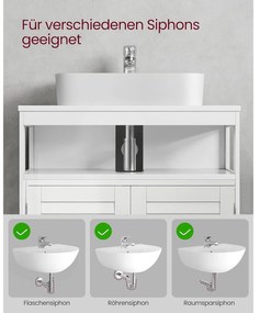 Mosogató alatti szekrény 60 x 30 x 60 cm, fehér