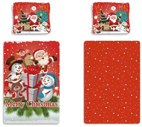 Karácsonyi Red ágyneműhuzat 140×200cm, 70×90 cm