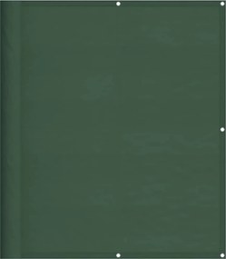 vidaXL sötétzöld 100% oxford poliészter erkélyparaván 120 x 800 cm