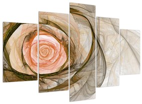 Modern kép rózsával (150x105 cm)