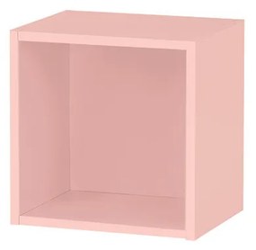 Boxie nyitott fali szekrény 40x40x27 cm pink