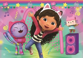 Gabi babaháza Glittery Day 2x60 db-os puzzle Clementoni