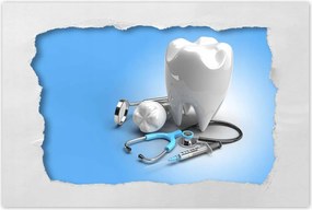 Poszterek 90x60 Fogászati implantátumok fog