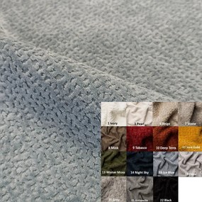 Jaguar dizájner 3D hatású hőszigetelő textil- Több színben elérhető