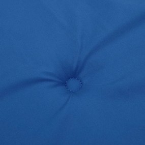 6 db királykék oxford szövet magas háttámlájú székpárna