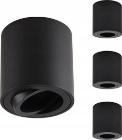 Fényszórók Fekete Beépíthető Led Lámpák 4DB GU10