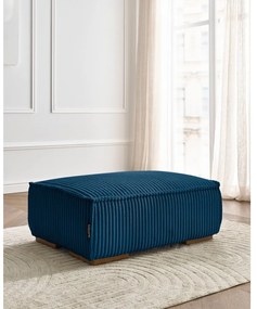 Kék kordbársony lábtartó Chelsea – Bobochic Paris