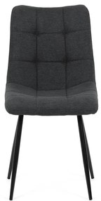 Szürke Szövet Étkezőszék. DCL-193 GREY2