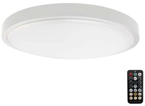 V-Tac LED Fürdőszobai mennyezeti lámpa érzékelővel LED/24W/230V IP44 4000K átm. 35 cm + távirányító VT1859