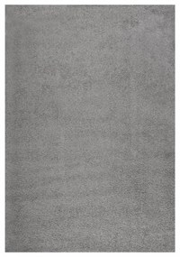 Szürke hosszú szálú bozontos szőnyeg 160x230 cm