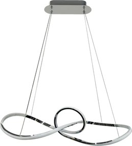 MILAGRO ML8117 Modern Led Függesztett Lámpa Króm LED IP20
