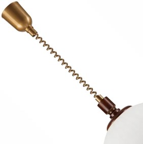 RAMONA kihúzható lámpa 1xE27/60W/230V bézs/sötétbarna