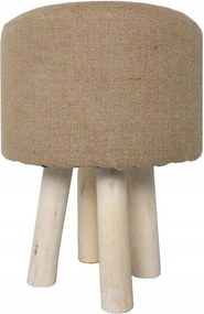 Zsámoly Juta Ülőfelülettel barna klasszikus