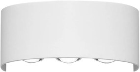 Italux ORTELO OWL-451-3-WH Kültéri Fali Lámpa 6x6W/LED 3000K 550LM IP54
