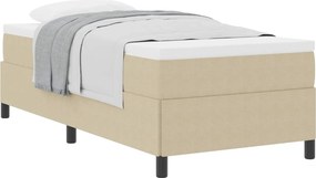 vidaXL Boxrugós ágy Szürke zöld 80 x 200 cm Bársonyos szövet