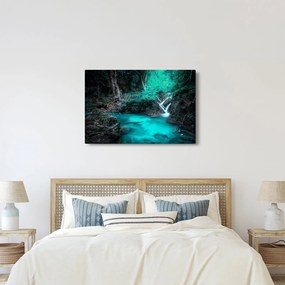 Kép - Türkiz tó (90x60 cm)