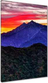 Vászonkép 80x120 Hegyi táj nyugattal