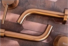 REA-B4600 - LUNGO szálcsiszolt réz mosdócsaptelep rejtett beépítéshez