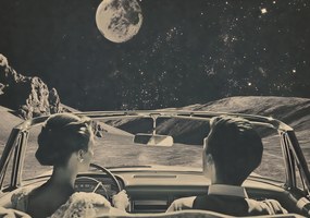 Poszter 100x70cm Vigyél el a Holdra