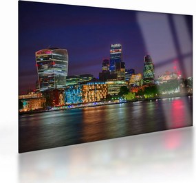 Kép - esti London (üvegen) (70x50 cm)