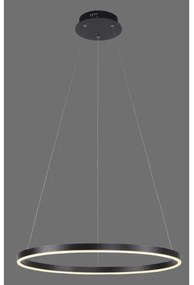 Leuchten Direkt 15394-13-LED Dimmelhető csillár zsinóron RITUS LED/30W/230V fekete