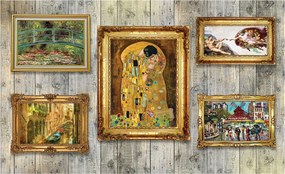 Fotótapéta Klimt Monet Moulin Rouge Szerelem allegóriák 368x254 +ragasztó