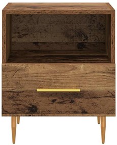 Éjjeli asztal fiókkal Barna 40 x 35 x 47.5 cm Faanyag