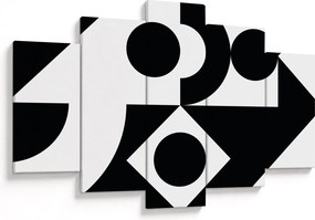 Kép - Geometriai absztrakció N⁰1 (150x105 cm)