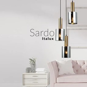 Függeszték Réz Sardo ITALUX-PND-5581-3A-BRO-SG